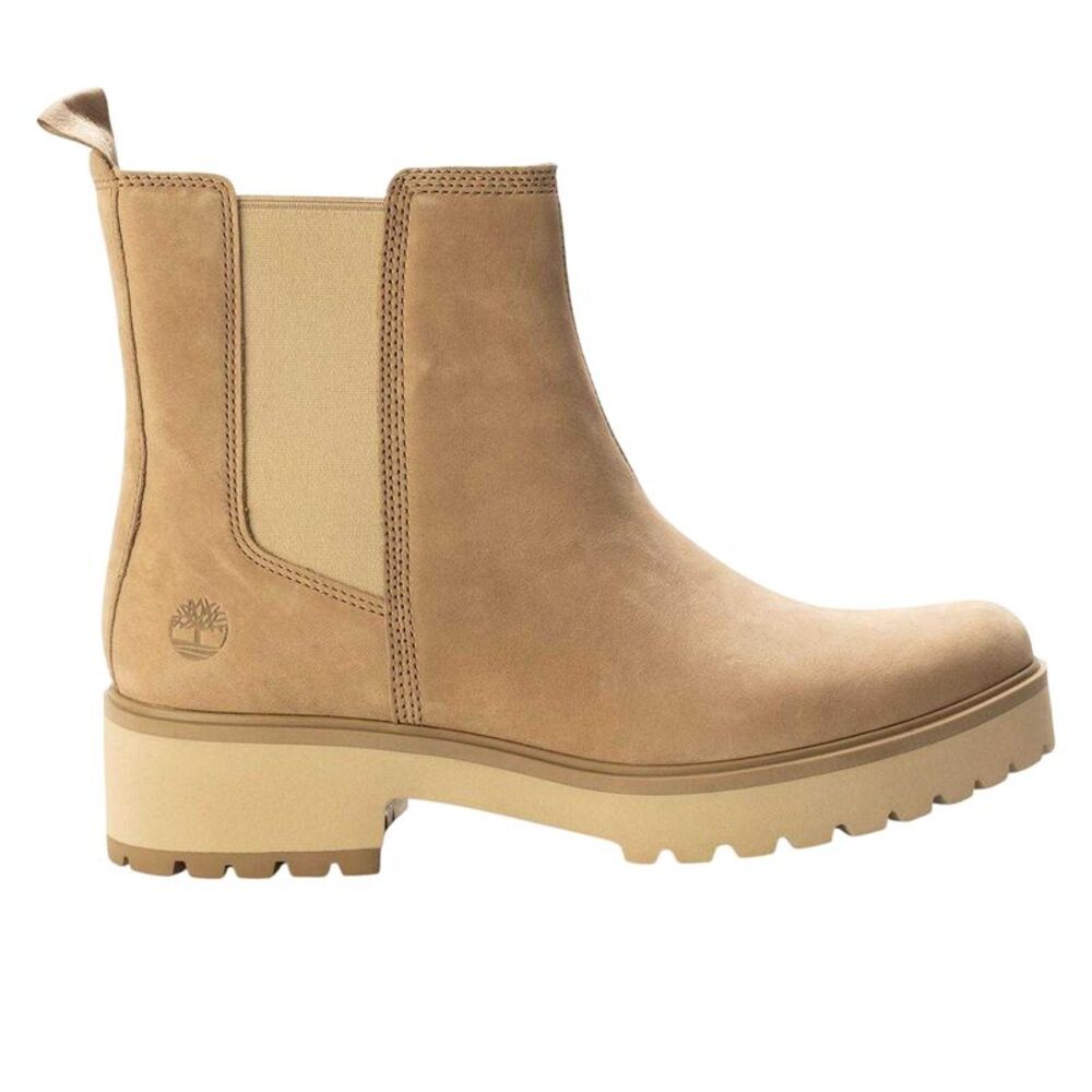 Timberland Womens/Ladies Cool Leather Block Heel Chelsea Boots / Taupe